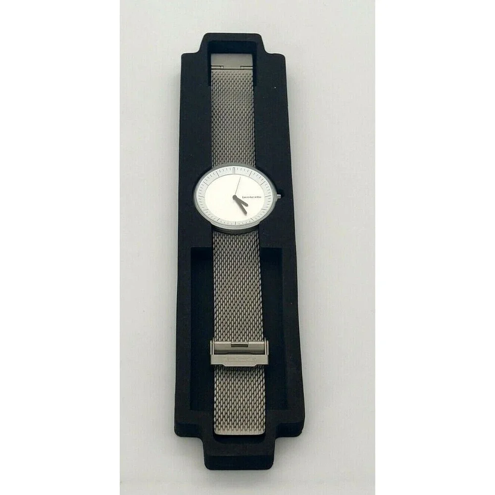 Mens Original Retro Mod Style Steel Mesh Lambretta Franco Analogue Watch Boxed